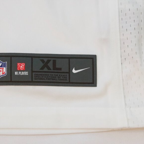 Drake Maye Patriots White Nike Jersey - Picture 3 of 7